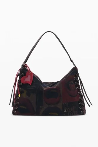 Große Graffiti-Lippen-Tasche