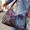 Große Graffiti-Tasche Große Graffiti-Tasche