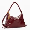 Große Tasche aus Kunstleder