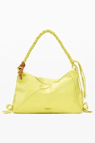 Große Tasche mit glänzender Schleife