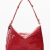 Große Tasche mit Logo-Anhänger