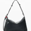 Große Tasche mit Logo-Anhänger