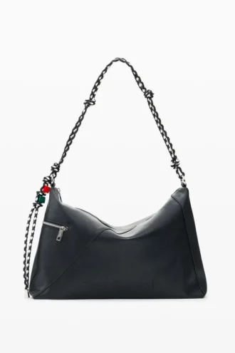 Große Tasche mit Logo-Anhänger