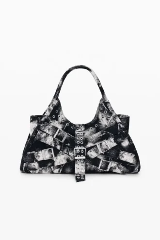 Große Tasche mit Schnallen