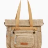 Großer modularer Raffia-Rucksack Großer modularer Raffia-Rucksack