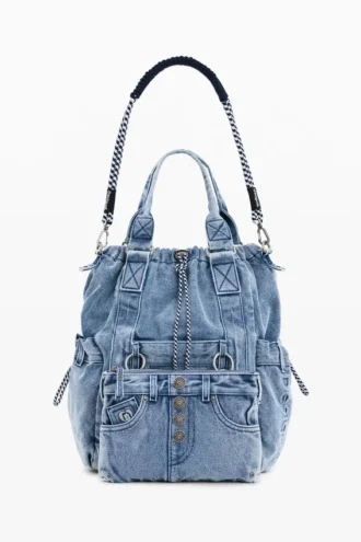 Großer Rucksack aus Denim