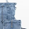 Großer Rucksack aus Denim Großer Rucksack aus Denim