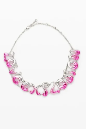Halskette „Pink Love Explosion“
