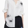 Hemd mit Mohnblumenprint Hemd mit Mohnblumenprint