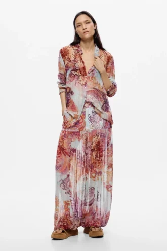 Hemd mit Paisley-Print