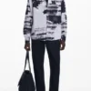 Hemd mit urbanem Print