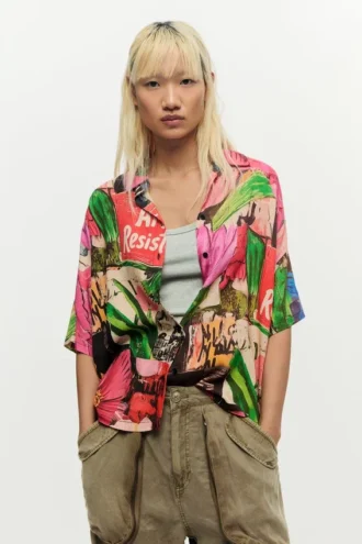 Hemden mit Blumenprint
