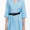 Hemdkleid mit Gürtel