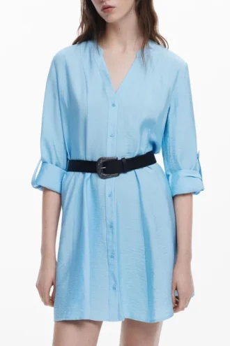 Hemdkleid mit Gürtel Hemdkleid mit Gürtel