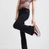 High-Top-Plateausneaker mit Animal-Print High-Top-Plateausneaker mit Animal-Print