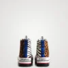 High-Top-Plateausneaker mit Animal-Print High-Top-Plateausneaker mit Animal-Print