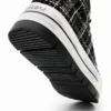High-Top-Sneaker mit Tartan-Plateausohle High-Top-Sneaker mit Tartan-Plateausohle