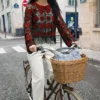 Häkel-Pullover mit Herzen Häkel-Pullover mit Herzen