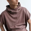 Hoodie-T-Shirt mit Logo