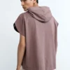 Hoodie-T-Shirt mit Logo