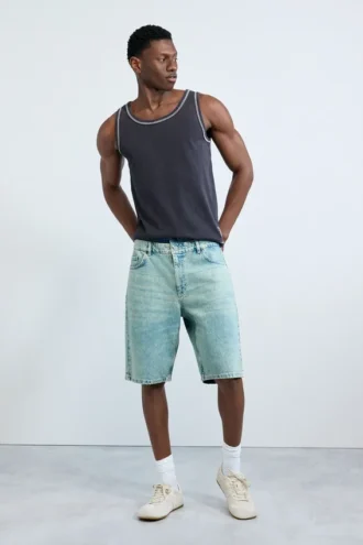 Hybrid-Denim-Bermudas