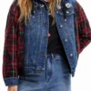 Hybrid-Jeansjacke Hybrid-Jeansjacke