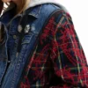Hybrid-Jeansjacke Hybrid-Jeansjacke