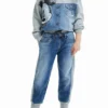 Hybrid-Jogginghose aus Denim Hybrid-Jogginghose aus Denim