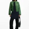 Jacke aus Kunstleder Jacke aus Kunstleder
