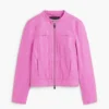 Jacke aus Kunstleder Jacke aus Kunstleder
