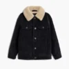 Jacke mit Sherpa-Kragen Jacke mit Sherpa-Kragen