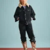 Jacke mit Sherpa-Kragen Jacke mit Sherpa-Kragen