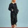 Jacke mit Sherpa-Kragen Jacke mit Sherpa-Kragen