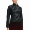 Jacke mit Stehkragen Jacke mit Stehkragen