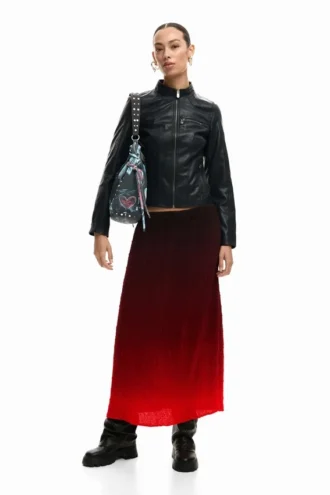 Jacke mit Stehkragen