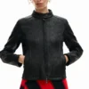 Jacke mit Stehkragen Jacke mit Stehkragen
