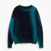 Jacquard-Pullover mit Spritzmuster Jacquard-Pullover mit Spritzmuster