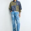 Jeans-Hosen-Nähte