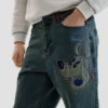 Jeans mit Disney™-Aufnähern Jeans mit Disney™-Aufnähern