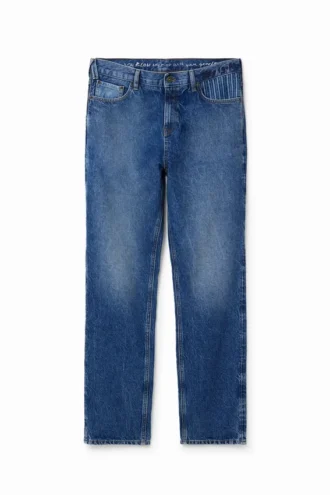 Jeans mit geradem Schnitt Jeans mit geradem Schnitt