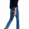 Jeans mit geradem Schnitt