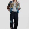 Jeans mit orientalischem Print Jeans mit orientalischem Print