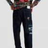 Jeans mit orientalischem Print Jeans mit orientalischem Print