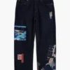 Jeans mit orientalischem Print Jeans mit orientalischem Print