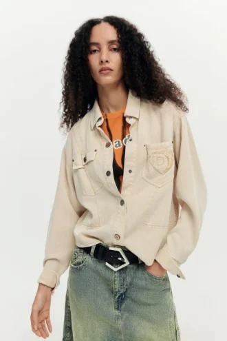 Jeans-Truckerjacke