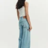 Jeanshose mit Ketten Jeanshose mit Ketten