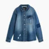 Jeansjacke mit Aufnähern
