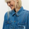 Jeansjacke mit Logo Jeansjacke mit Logo