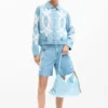 Jeansjacke mit Stickerei Jeansjacke mit Stickerei