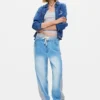 Jogginghose aus Denim Jogginghose aus Denim
